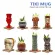 Free Shipping Hawaii Mugs Cocktail Cup Beer Beverage Mug Ceramic Tiki Mugs Great for Cocktail Drink.