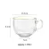 Clear Glass Bowl Mugs Big Mugs/Large Cup/Jumbo Cereal Cup/Soup Bowls/Ice-Cream Cup/Yogurt Bowls/Dessert Bowls/CREME BRULEE