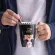 Creative Super Cute CUP TREND KOREAN FMALE STUDENT MUG PINK Leopard Coffee Cup Cup Cup With Lid Spoon Stainless