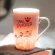 Creative Super Cute CUP TREND KOREAN FMALE STUDENT MUG PINK Leopard Coffee Cup Cup Cup With Lid Spoon Stainless