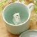 New Coffee Milk Tea Ceramic Mugs - 3D Animal Morning Cup Panda Inside Best for Morning Drink Weddings Birthdays