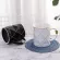 Nordic Golden Black and White Grid Geometry Ceramic Coffee Porcelain Juice Drinking Cup Cup Cup Cup Cup Cup Cup
