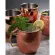 500ml Sanding Moscow Mule Cup Copper Plating Cup 304 Stainless Steel Cocktail Glass Beer Steins Mug