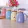 Color with Lid Cup Milk Coffee Ceramic Mug Children Cup Cartoon Ceramic Mug Sesame Cat Heat-Resistant Cup