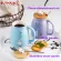 420ml Color Cartoon Milk Coffee Ceramic Mug with Spoon Cute Cat Heat-Resistant Cup Kitten Children Cup Office S