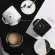 Chic Plastic With Lid Black White Cactus Love Pattern Drinking Cup With Handle Children Office Drinkware Mugs Couple