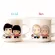Drop Shipping 1pcs New Cute Couples Color Changing Mugs Ceramic Cups Coffee Mugs Milk Mugs Best For Lovers Friends