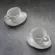 Creative Water Cup Irregular Handmade Ceramic Cups Restaurant Home Coffee Cup Afternoon Teacup Brief Pure With Dish Mat