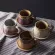 Joudoo Japanese Zen Ceremony Coarse Pottery Coffee Cup Vintage Handmade Drinkware Cup Milk Tea Cup Mug Drinking