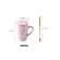 Eways Natural Marble 12 Constellation Ceramic Pink Zodiac Mug With Lid Coffee Mugs Creative Personality 400ml Lead-Free