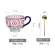 Nordic Style Retro Hand-Painted Ceramic Cup Breakfast Cup Coffee Cup Home Cup Hand-Painted Animal Cup Mug Dining Tool