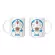 1pcs New 350ml Doraemon Creative Color Changing Ceramic Coffee Milk Mug Tea Water Cup Birthday for Children