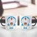 1pcs New 350ml Doraemon Creative Color Changing Ceramic Coffee Milk Mug Tea Water Cup Birthday for Children