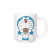 1pcs New 350ml Doraemon Creative Color Changing Ceramic Coffee Milk Mug Tea Water Cup Birthday for Children