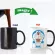 1pcs New 350ml Doraemon Creative Color Changing Ceramic Coffee Milk Mug Tea Water Cup Birthday for Children