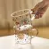 Mdzf Sweethome 500ml Creative Glass Mug Breakfast Mlik Coffe Cup Household Couple Water Cup Sun Eye Pattern Drinkware