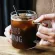 New 1pcs 400ml/460ml Creative Glass Coffee Tea Mug Black/white Good Morning Words Breakfast Glass Cup Best For Friends