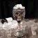 Hot Retro Horn Skull Resin Beer Mug Steel Skull Knight Halloween Coffee Cup Viking Tea Mug Pub Bar Decoration