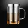 500ml Glass Cup Tea Infuser Mug Large Borosilicate Glass Tea Mug With Stainless Infuser Home Office Coffee Mug Drinkware