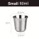 80ml/160ml Double Wall Stainless Steel Coffee Mug Cup Travel Tumbler Coffee Jug Milk Tea Cups Office Water Mugs