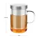 500ml Glass Cup Tea Infuser Mug Large Borosilicate Glass Tea Mug With Stainless Infuser Home Office Coffee Mug Drinkware