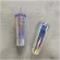 16OZ Color Changing Cup Double-Layer Plastic Straw with Cover Acrylic Straight Cup Travel Water Cup Tumbler Wedding