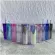 16OZ Color Changing Cup Double-Layer Plastic Straw with Cover Acrylic Straight Cup Travel Water Cup Tumbler Wedding