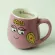 Free Shipping Creative Cute Ceramic Barbapapa Barbapapa Cartoon Cup For Birthday