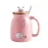 Cat Mug Cute Ceramic Coffee Cup With Lovely Kitty Wooden Stainless Steel Spoon Novelty Morning Cup Tea Milk Mug