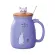 Cat Mug Cute Ceramic Coffee Cup With Lovely Kitty Wooden Stainless Steel Spoon Novelty Morning Cup Tea Milk Mug