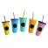 473ml/700ml/710ml Color Changing Coffee Cup With Lid With Logo Straw Cup Reusable Cups Plastic Tumbler Matte Plastic Cup