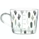 Ins 500ml Boron Silicon Glass Cup With Scale Breakfast Cups Milk Mugs Coffee Cups Glass Mug Water Cup Drinkware