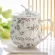 Ceramic Coffee Mug Lid and Spoona Coffee Cup Sets 450ml Creative Milk Cups Couple S