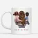 Personalized Coffee Mug Family Mom And Daughter Son Happiness Is Being A Mom Mugs Cups R2062