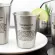 Industrial Style Metal Stainless Beer Coffee Cold Water Mouthwash Toothbrush Barber Shop Cups Mugs