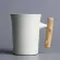 Japanse Style Vintage Coffee 300ml Tumbler Rust Glaze Tea Milk Beer Mug with Wood Handle Water Ceramic Cup Novelty S