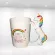 1PCS Unicorn Mugs Cartoon Porcelain 3D Handpainted Ceramic Cute Funny Animal Water Cup Coffee Mug for Drinkware