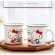 400ml Milk Ceramics Cup Creative Kitty Glass Morning Cup Juice Water Coffee Mug Funny Kitchen Drinkware Girls