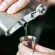 4 PCS/Set Polished 30/70/170 ML Mini Shot Glass Wine Glass Stainless Steel Cups Bag Home Bag Kitchen Bar