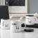 380ml Cartoon Panda Ceramic Mug Glass Creative Cute Cup Cup Cup Cup Office Cup with Spoon Girl