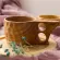 Rubber Wood Cup Japanese Style Wooden Milk Cup Lanyard Wooden Breakfast Cup