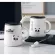 380ml Cartoon Panda Ceramic Mug Glass Creative Cute Cup Cup Cup Cup Office Cup with Spoon Girl