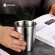 Worthbuy Coffee Mug with Pattern 304 Steel Beer Mug Kitchen Drinkware for Kids Beer Milk Water Cup