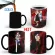 1pcs New 350ml Animation Fairy Tail Cold And Hot Water Color Changing Mug Ceramic Milk Coffee Cup S For Friends