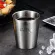 Worthbuy Coffee Mug with Pattern 304 Steel Beer Mug Kitchen Drinkware for Kids Beer Milk Water Cup