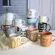 Retro Creative Ceramic Art Cup Nordic Ins Personality Coffee Cup Home Large Capacity Breakfast Milk Handgrip Kawaii Mug