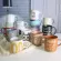 Retro Creative Ce rate Cup Nordic Insonality Coffee Cup Home Large Capacity Breakfast Milk Mug Handgraip Mug