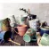 Retro Creative Ceramic Art Cup Nordic Ins Personality Coffee Cup Home Capacity Breakfast Milk Mug Handgrip Kawaii Mug