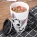 CUT CAT CAT CARAMICS COFFEE MUG WITH LID LARGE CAPICITY 600ML Animal Mugs Drinkware Coffee Milk Cups Novelty S