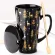500ml Large Coffee Mug Tea Cup Elegant Porcelain Cup With Lid Spoon Couple Mugs S For Friends And Family